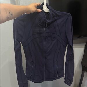 lululemon athletica Navy Full-Zip Athletic Jacket